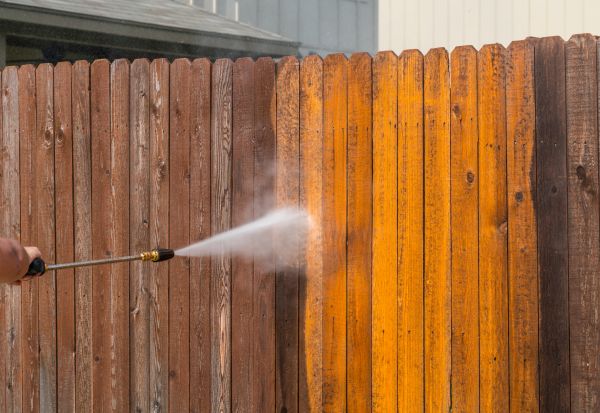 Fence Power Washing in Slidell