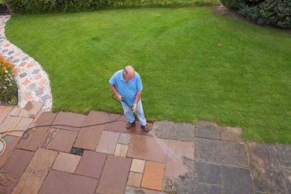 Pavers Pressure Washing in Slidell