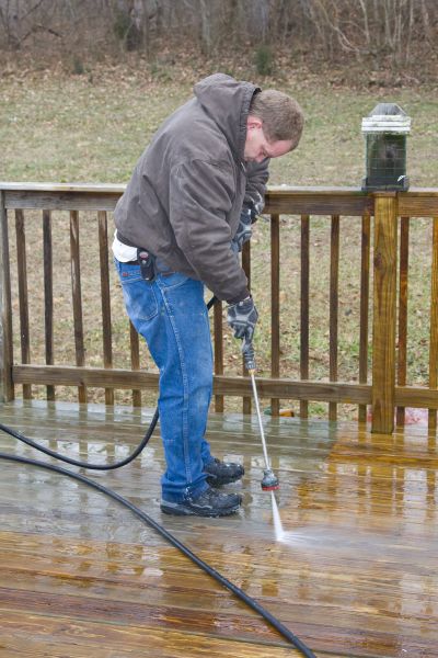 Balcony Power Washing in Slidell