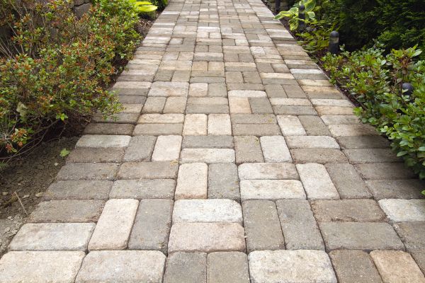 Paver Walkway Cleaning in Slidell