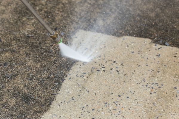 Deck Concrete Cleaning in Slidell