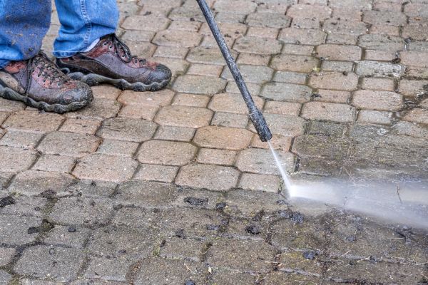 Stone Patio Cleaning in Slidell